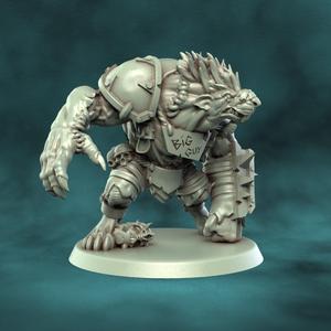 Armored rat ogre
