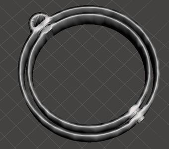 Base giratoria para llaveros