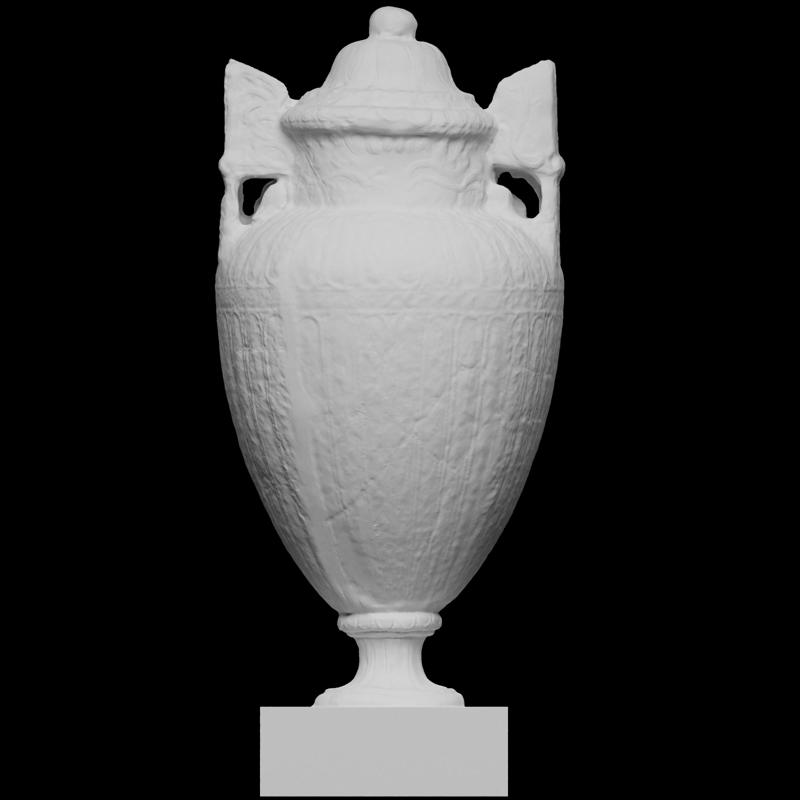 Amphora with decorations