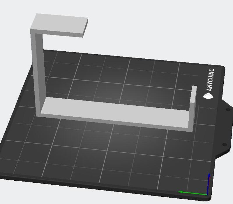 Cabel basket holder (under desk)