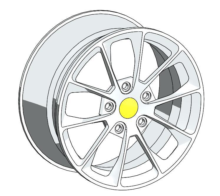 Ferrari 812 Small Rim