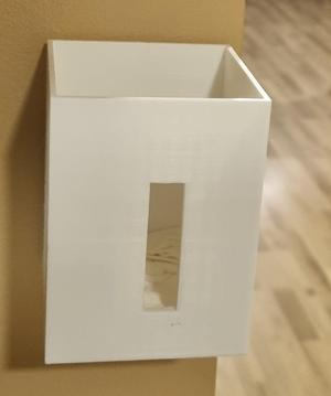 Hand sanatizer wall mount