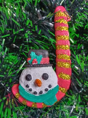 Decoración navideña para el árbol