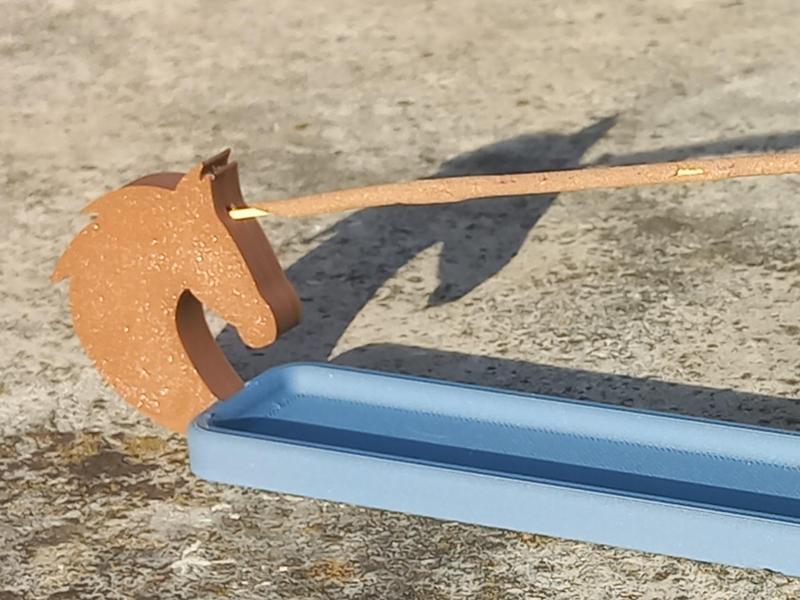 Unicorn incense burner