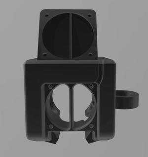 Luckyman Duct Dual 40mm fans with Cap Sensor  Ender 3