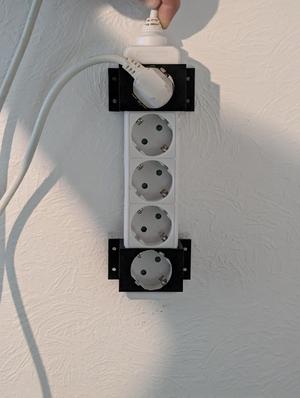 Power strip holder
