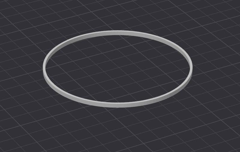 Center Ring for Artesky Filter Holder for RASA 8"