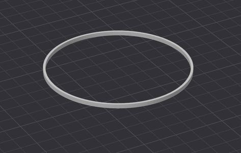 Center Ring for Artesky Filter Holder for RASA 8"