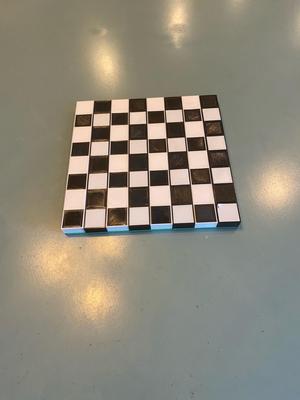 Folding Chess board with pieces