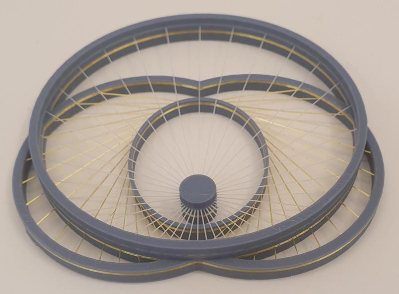 Feynman Motion of Planets Around Star - String Art