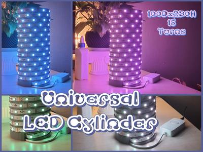Universal Spiral LED Cylinder