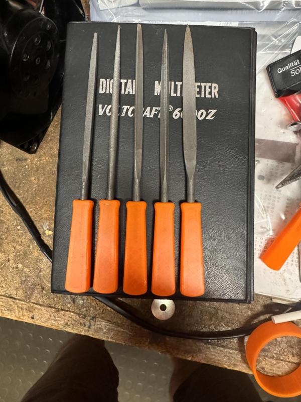 Heft für Schlüsselfeilen