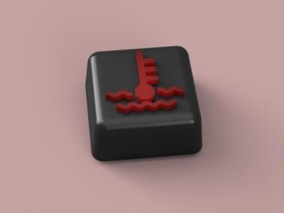 Temperature Symbol Keycap