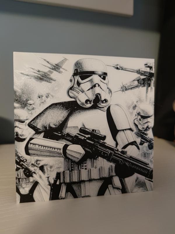 StormTrooper Star Wars - HueForge