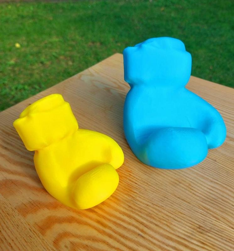 Boxing glove phone stand