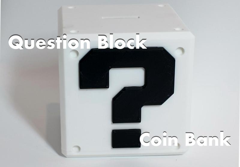 Question Block Coin Bank