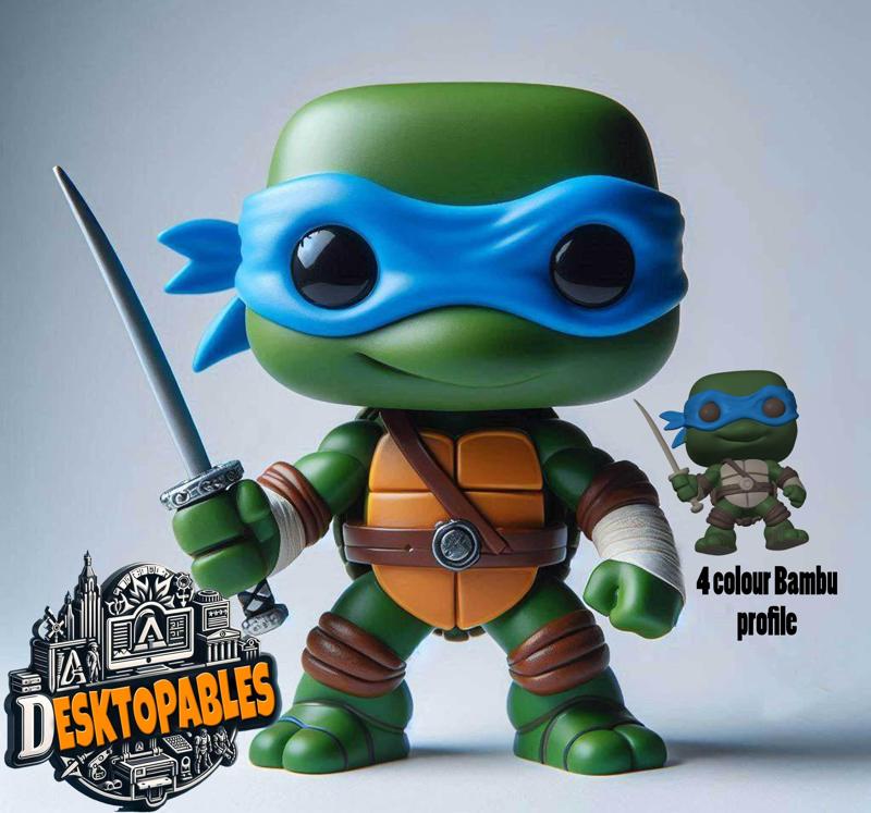 Leonardo Ninja Turtle Funky - free this week -4 colors