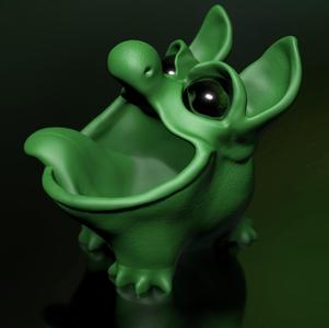 Thread eater, storage, table garbage can, Bluffy bowl