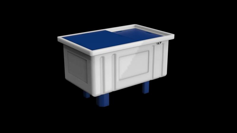 Ice Box Cooler big size scale 1:12 beer