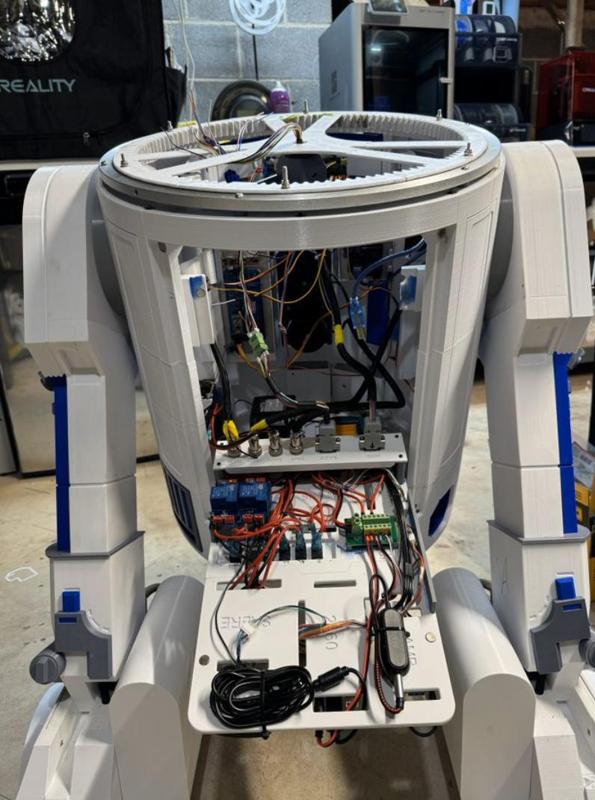 Drawbridge Type Backplane board for R2 with QD mounting