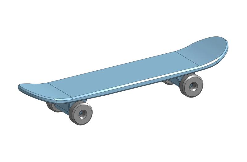 Fingerboard aka finger skateboard