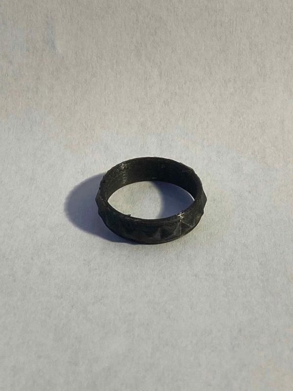 US size 10.5 spike ring