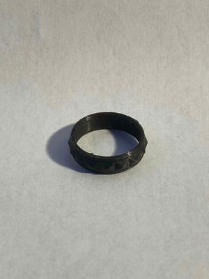 US size 10.5 spike ring