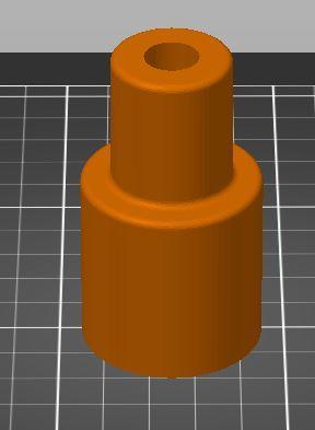 1 Inch Female to 3/4 Inch Male PVC fitting