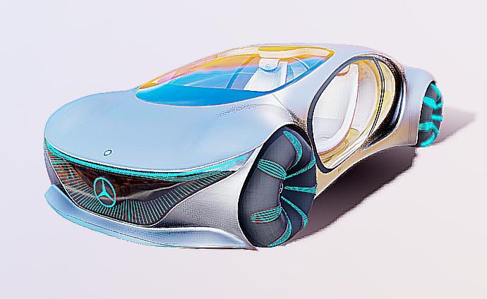 Mercedes avtr concept thanks 100k rip by mcka3ax40