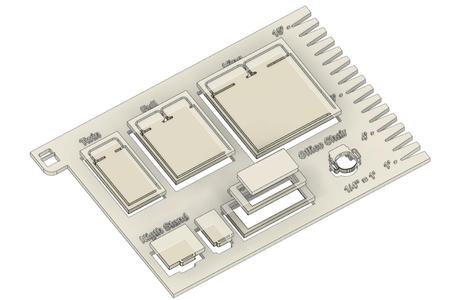 Pop-off Beedroom Layout Stencil
