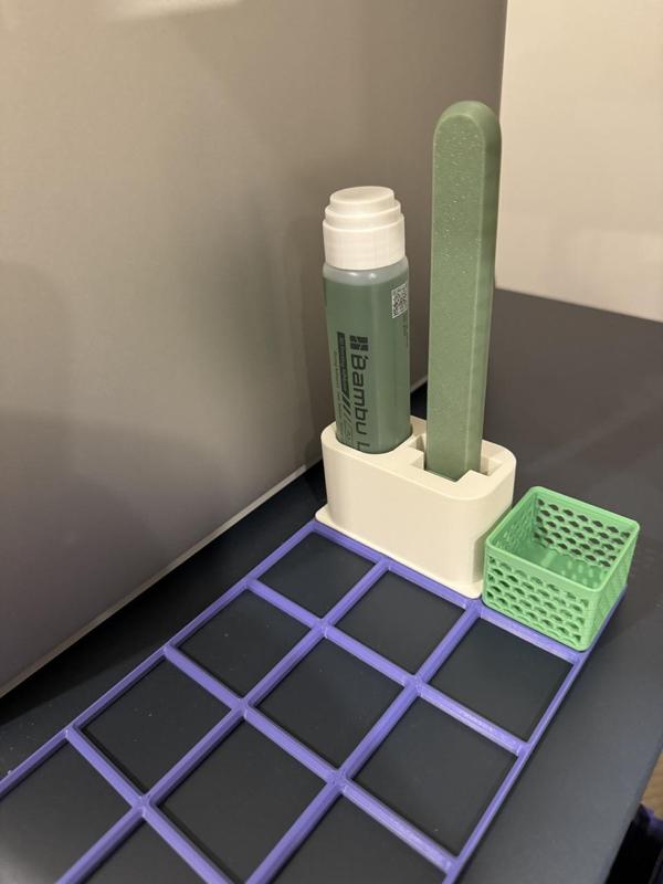 Bambu Liquid Glue and Scraper 1x2 Gridfinity