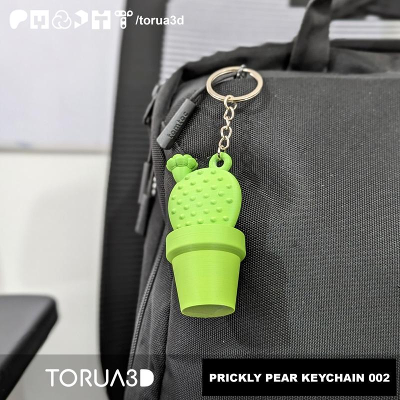 PRICKLY PEAR KEYCHAIN 002 - Cactus - Floors