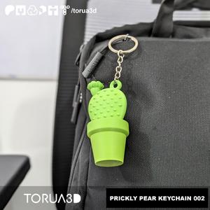 PRICKLY PEAR KEYCHAIN 002 - Cactus - Floors