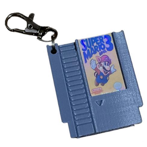 Game Cartridge Keychain