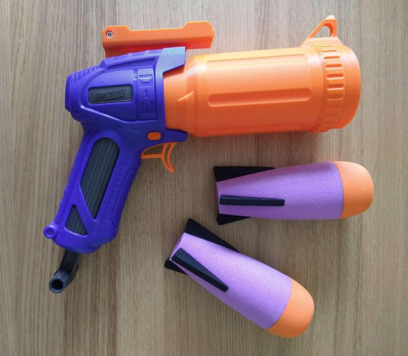 "Toob" Demolisher Rocket Barrel for Adventure Force Ranger (Now with Mega XL!)