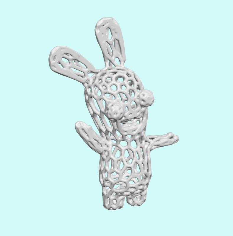 Voronoi Raving Rabbid