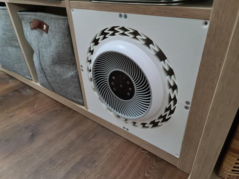 LEVOIT Air Purifier spring loaded Kallax insert