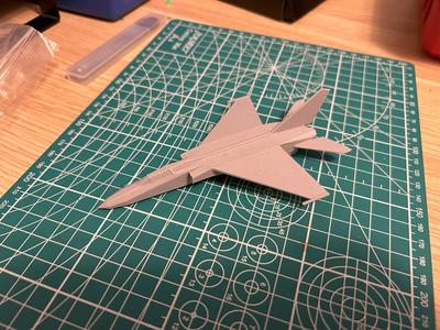 Low Poly JH-7A Flying Leopard aka Flounder Jet Fighter