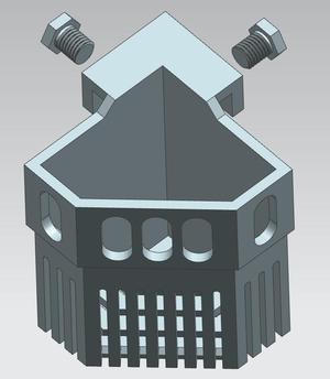 Aquarium Corner Plant Holder