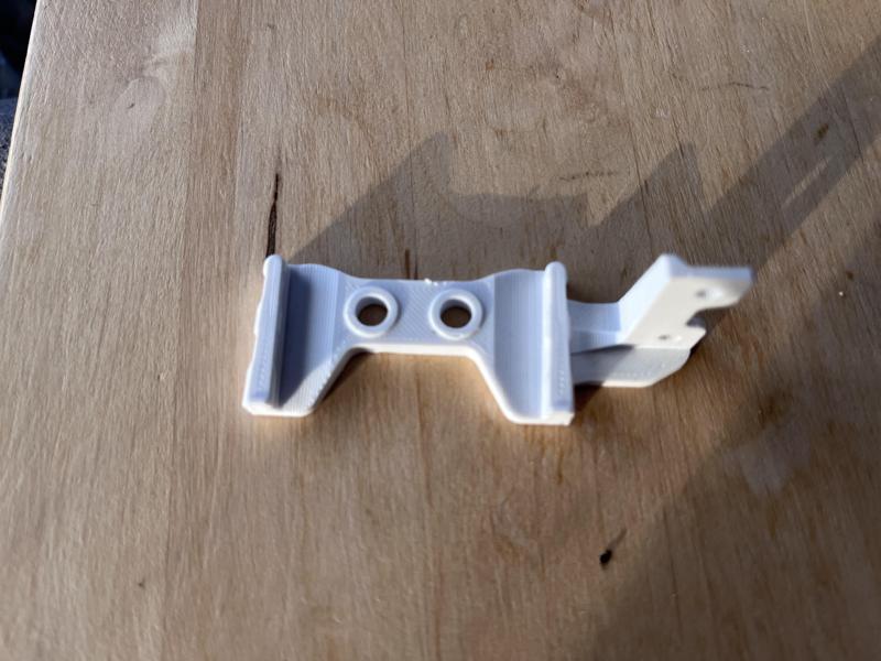 Minimus backplate BL/CR shortened arm