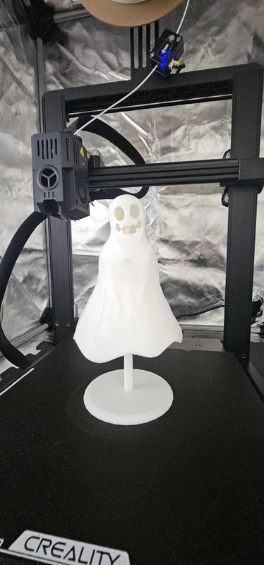 Ghost with a pedestal