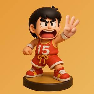Chicho Terremoto/Dash Kappei 3D figure Infinity/Disney style (100 mm)