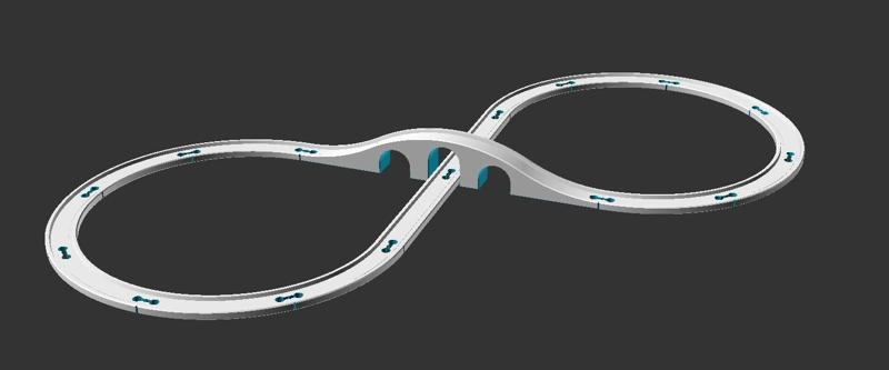 Thomas Minis Brio Style Train Tracks