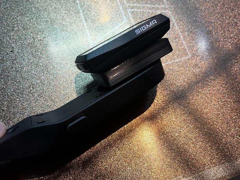 Sigma BC14 WL bike computer Garmin mount