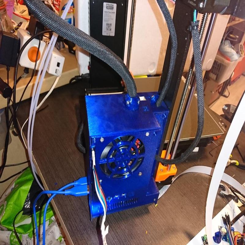 Prusa MK3S Einsy Rambo Raspberry PI 4 with 2,5" SSD