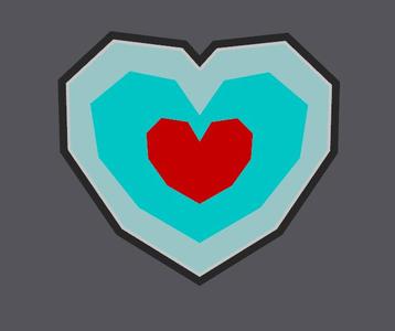 Zelda Heart N64 Lightbox