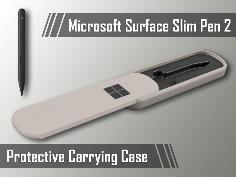 Microsoft Surface Slim Pen 2 Protective Carrying Case