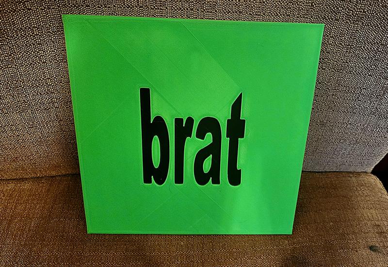 Brat Studio Album Art by Charli XCX