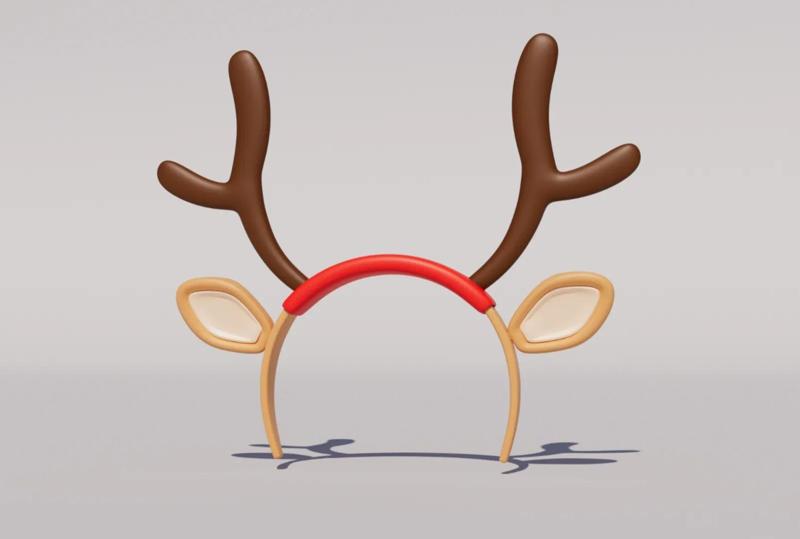 Christmas Reindeer Headband_Kids Version/Hair Hoop/Headwear