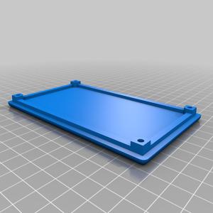 Parametric Project Box with IC Studs/Mount Holes/Gasket